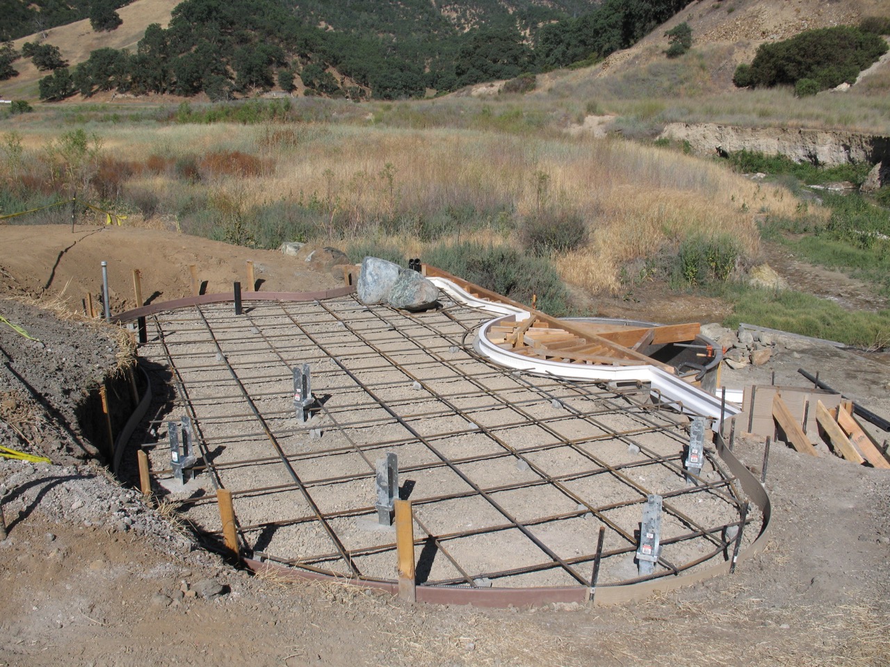 Tub patio forms