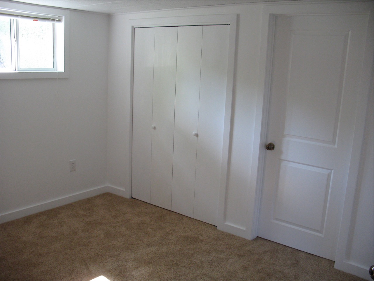 Bedroom and new closet
