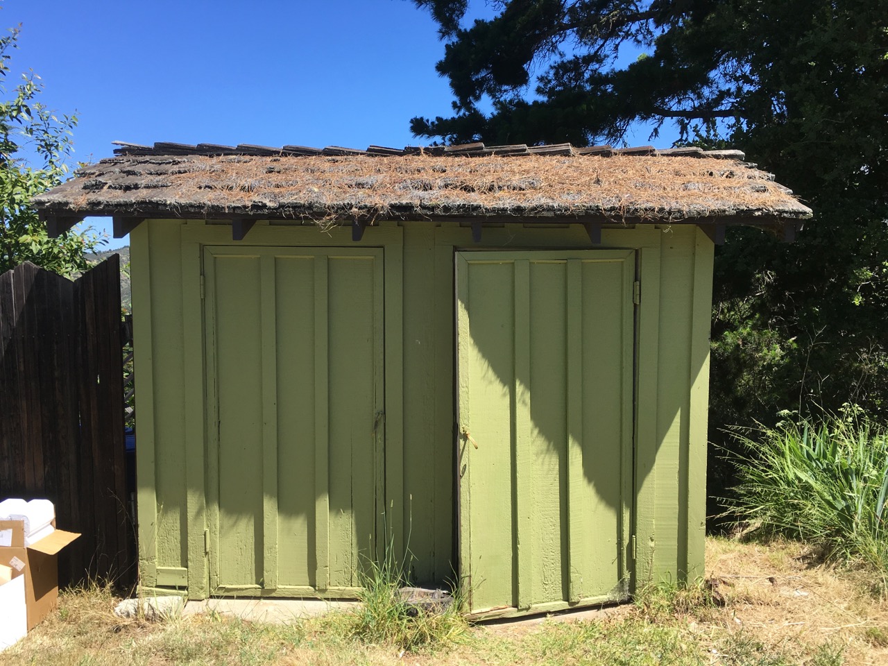 Existing shed to match