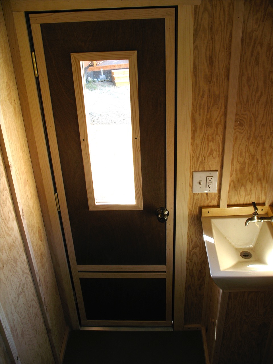 Outhouse interior 1