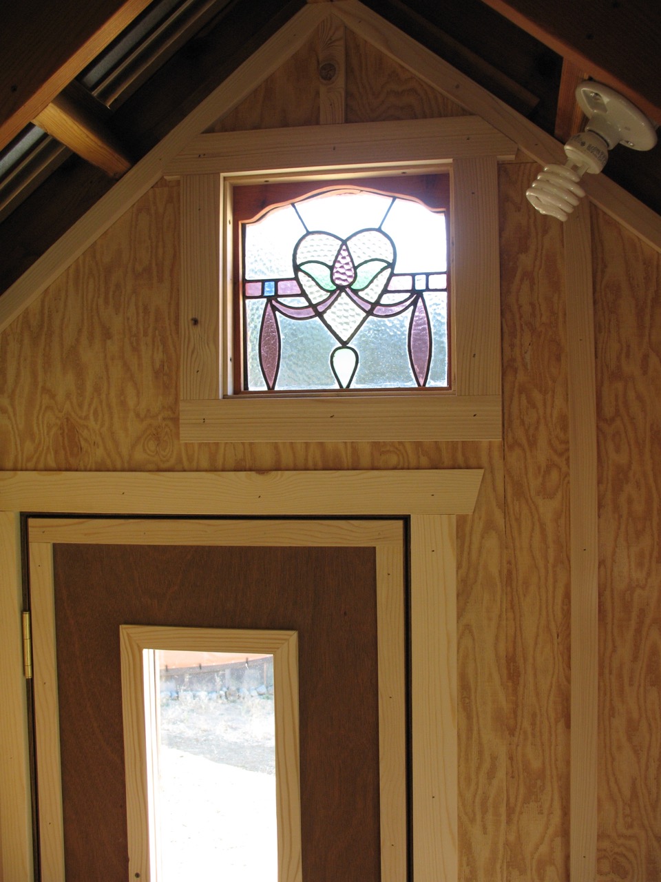 Outhouse interior 2