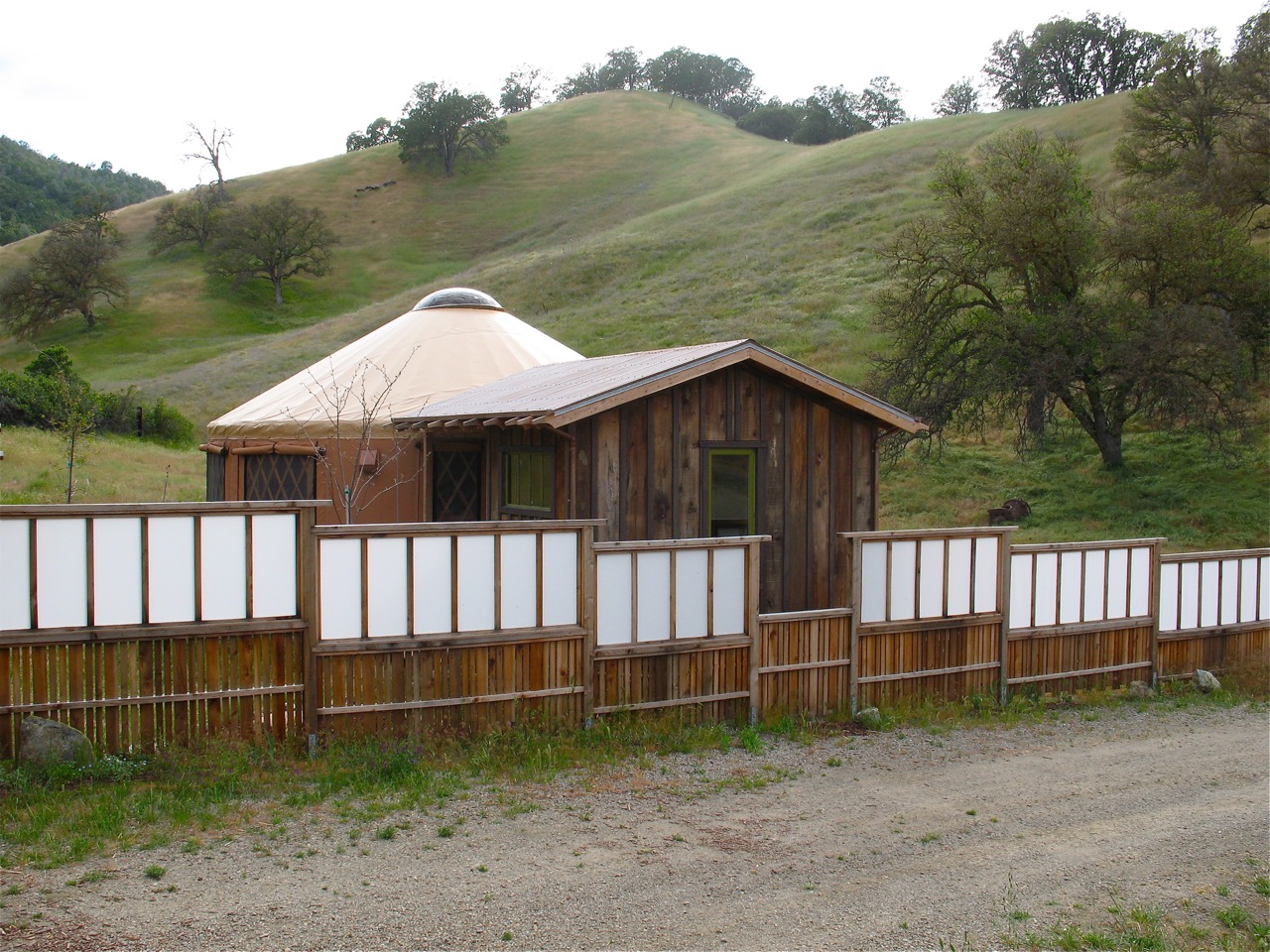 Yurt and entrance/mudroom 2
